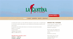 Desktop Screenshot of lacantina.be